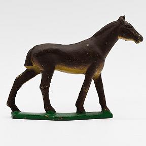 Grey Iron Horse from American Family Series Vintage Toy Animal