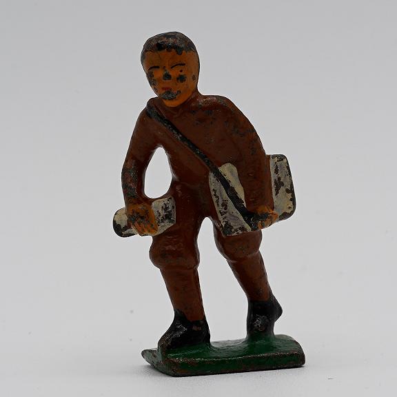 Grey Iron News Boy  from American Family  Set